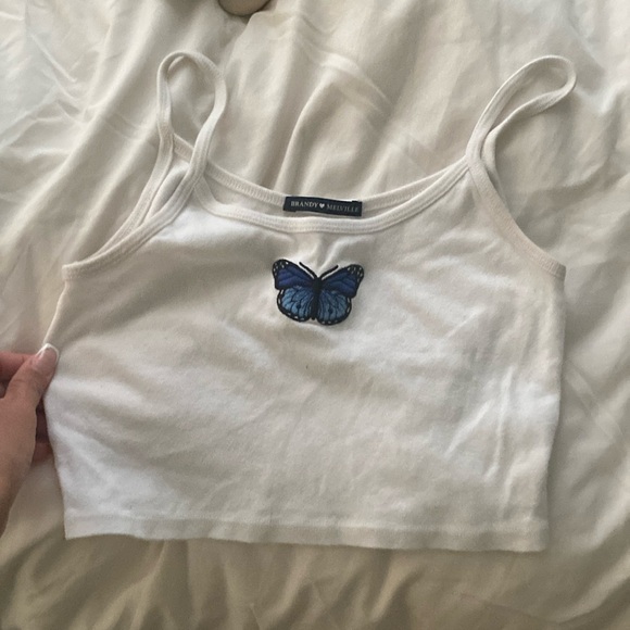 RARE brandy melville top!🦋 - Picture 1 of 2